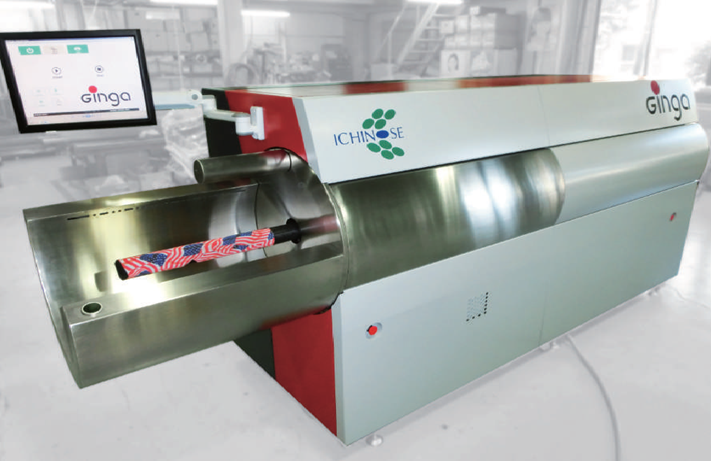 Ichinose Ginga - Spiral Digital Printer for Socks, T-Shirts and Tubular Garments
